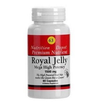 Supplement Depot #63 Royal Jelly - 60 capsules by Supplement Depot