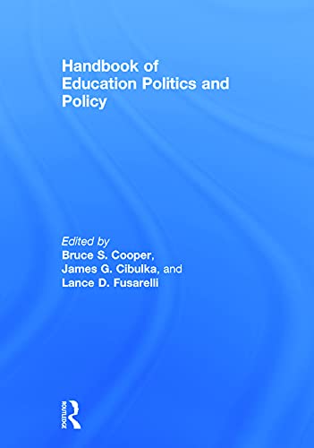 Handbook Of Education Politics+Policy