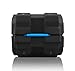 BRAVEN BRV-X Portable Wireless Bluetooth Speaker [12 Hour Playtime][Waterproof] Built-In 5200 mAh Power Bank Charger - Black