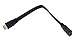 CERRXIAN HDMI Extension Cable 1FT Flat Slim High Speed HDMI Extender Cable A Male to A Female Cord(Black)