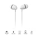 2 Pack Heavy Bass Earphones, Antopos In-ear Wired Stereo Noise Isolating 3.5mm Earbuds Earphones with Mic and Remote Control (Grey)