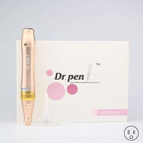 Wanjis New Trendy Household Electric Micro-Needle Beauty Acne Pit Printing Micro-Needle DR.Pen M5 Nano Electric Micro-Needle Instrument(None EU Orchid.)