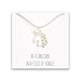 Happy Kisses Unicorn Necklace – Unicorn Pendant – Gold & Silver – Message Card - Kids & Women