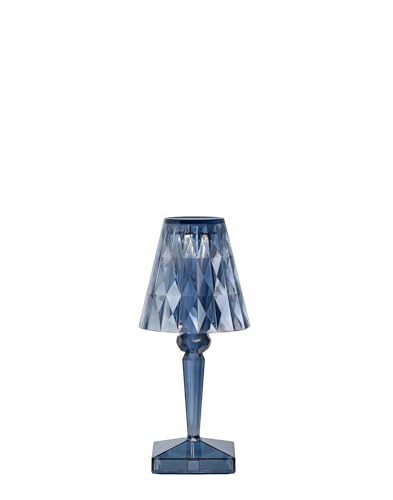 Kartell Rechargeable Table Lamp, PMMA, Sky Blue
