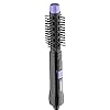 Conair 2-in-1 Hot Air Brush, Purple & Black