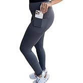JULIA ROSE Luxe High-Waisted Leggings with Pockets for Women - Buttery Soft Tummy Control Leggings for Women