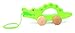 Hape Crocodile Wooden Toddler Push and Pull Walking Toy