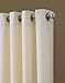 Curtainworks 1Q80370GWT Kendall Curtain Panel, 84