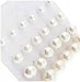 CHOP MALL® Shining Simulated Pearl Earrings Jewelry Set Multi Size Pearl Stud Pack Earings Packs for Women (Contain 12 Pairs) Monther's Day Valentine's Day