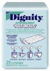 Dignity Super-Duty Pads, Dignity Naturals Pads, (1 CASE, 200 EACH)