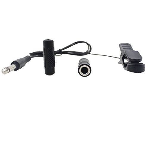 XuBa Clip on Sound Pickup Microphone Acoustic Electric Guitar Pickup Transducer Amplifier for Musical Instruments - Thumbnail 6