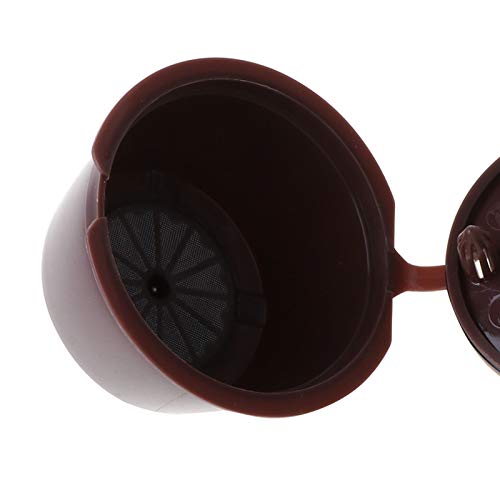 huiingwen Nachfüllbare Kaffeekapseln, mehr als 200 Mal nachfüllbar, wiederverwendbare Kaffeepads für Nescafe Dolce Gusto… – Bild 5