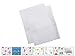 BB MY BEST BUDDY Toddler Kids Pillowcase for Boys and Girls - White - Two Pack - 100% Twill Cotton - 13x18 Shrinks to fit - Envelope Style Closure - Machine Washable Soft Travel Size