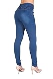 ARCO IRIS Women's High Waist Butt Lifter Skinny Denim Jeans Junior