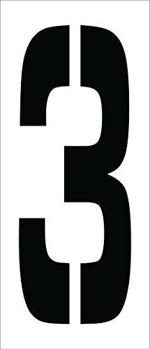 National Marker Corp. PMC24-3 Stencil, Number 3, 24 Inch