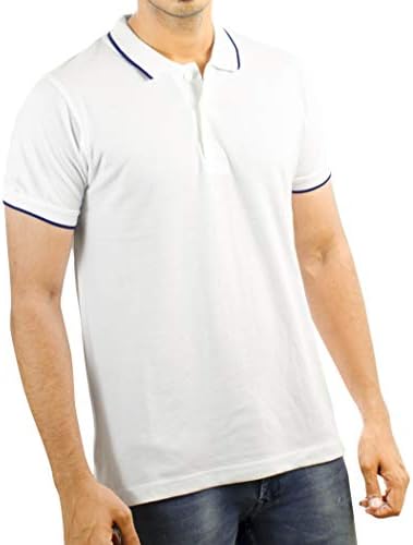 Carbon Ni Mens Cotton Polo,Collar Half Sleeve Tshirt
