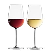 Lenox Signature Series Cool-Region 2-Piece Wine Glasses, 0.88, Clear