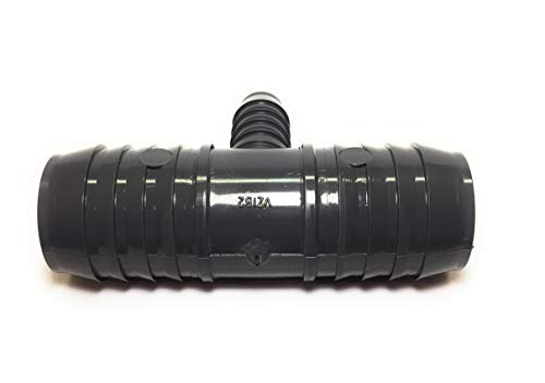 Spears 1401 Series PVC Tube Fitting, Tee, Schedule 40, Gray, 1-1/2" x 3/4" Barbed - Thumbnail 7