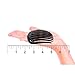 Camila Paris CP2431 French Hair Side Comb Small Rounded Tortoise Shell, French Twist Hair Combs, Strong Hold Hair Clips for Women Bun Chignon, No Slip Styling Girls Hair Accessories Made in France