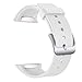 FanTEK Band for Gear S2 - Soft Silicone Sports Style Replacement Strap Work for Gear S2 Smart Watch SM-R720 SM-R730 Version Only (White)