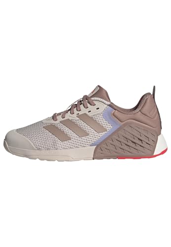 Adidas Womens Dropset 3 Training, Putty Mauve/Warm Clay/Violet Tone, 14