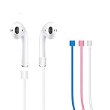 AirPods Strap, Never Lose Sport Strap Wire Rope Connector for Wireless Earphone Anti-lost 3 Piece