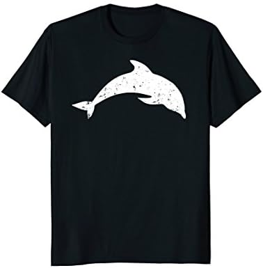 Distressed Dolphin T-Shirt Gift Costume Outfit