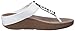 FitFlop Womens Halo Toe Urban White Thong Sandal - 7
