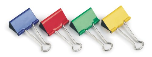 Rapesco FBC41COL - Graffetta in acciaio, robusta, 100 pezzi, in diversi colori