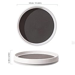 Rarapop 3 Pack Non Skid Lazy Susan Turntable
