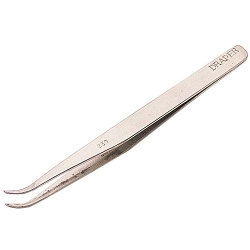 Draper 19672 - Pinzetta 120 mm, curva