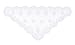 Catholic Chapel Veil Authentic Spanish Embroidered Triangle Mantilla with Sewn-in Comb