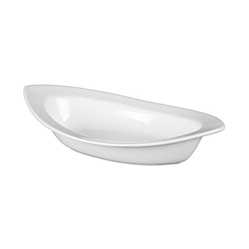 Holst Porzellan Porcellana trihorse Bat 020 Ciotola 20 cm chiacchierino Form Bateau Bandiera, Bianco, 20 x 10,5 x 4 cm