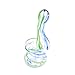 Glass Water Bubbler 4.5 Inch Made in the USA (Colorful)