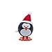 Rulyyo 8 Pieces Wind-up Christmas Novelty Jumping Toys, Christmas Wind Up Toys Stocking Stuffers for Kids Party Favors