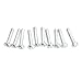 Jocestyle 10PCS Round Pull Handle Glittering Rhinestone Knob for Cupboard Drawer (Gold)
