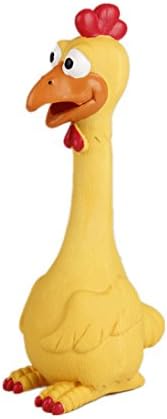 Tamu style Rubber Chicken Squeaky Dog 