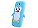 Cute 3D Cartoon Penguin Silicone Case for Samsung Galaxy S3 i9300 Blue