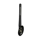 Universial 4.7 inch Black Short Car Auto Vehicle AM/FM Radio Antenna Carbon Fiber Aluminum with Antenna Base for 2000-2007 Ford Focus 1999-2001 Mercury Cougar
