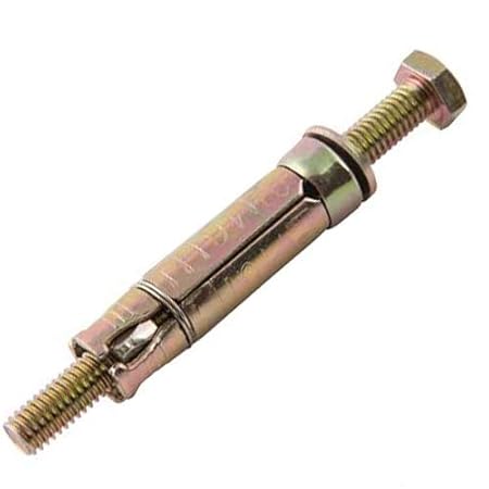 10x M8 X 75mm Outdoor Masonry Sleeve Wall Floor Anchors Strong