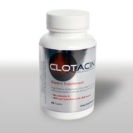 Clotacin Multivitamin Without Vitamin K 60 Count - Pack of 2