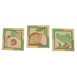 Lambs & Ivy Papagayo Wall Decor, Green
