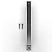 VivaLight 12 Inch Rustic Barn Door Handle Pull - Black Steel Pull for Sliding Doors, Gates, Garages, Sheds, Fences, Closets, Pantries - Indoor and Outdoor Use - Easy Install