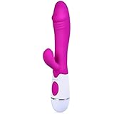 Utimi Upgraded Silicone 10 Speed G Spot Vagina and Clitoris Vibrating Vibrator
