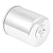 K&N Motorcycle Oil Filter: High Performance Chrome Oil Filter with 17mm nut designed to be used with synthetic or conventional oils fits Harely Davidson Sporster 1200 883 Motorcycles KN-170C primary