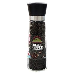 Himalayan Chef Black Peppercorns-Tall Glass