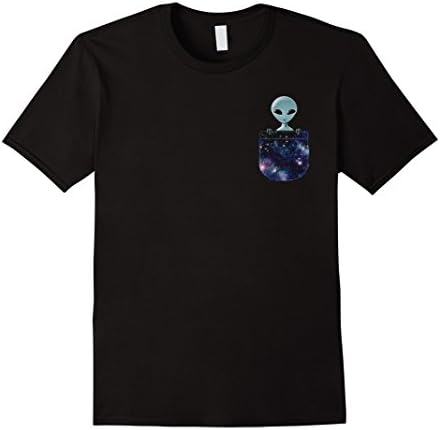 Men's Alien in Your Pocket T-Shirt 2XL Black