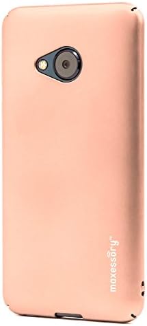 HTC U Play Case, Maxessory Rose Gold Operative Ultra-Thin Full-Body Lightweight Impact Slim Hard-Back Protective Premium Drop-Proof Plain Shell Cover