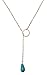 Suyi Exquisite Turquoise Pendant Necklace