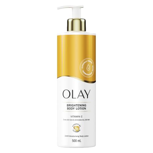 Vitamin C Lozione Corpo Illuminante. Crema per il Corpo Idratante per la Cura della Pelle 24H. Uniforma il Tono della Pelle. Con Vitamina C, Vitamina B5, B3 e Glicerina. Idratazione. 500ml